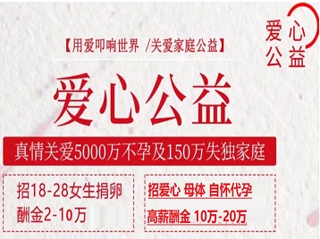 修水捐卵助孕生子 爱心志愿者招募